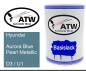 Preview: Hyundai, Aurora Blue Pearl Metallic, D3 / U1: 500ml Lackdose, von ATW Autoteile West.